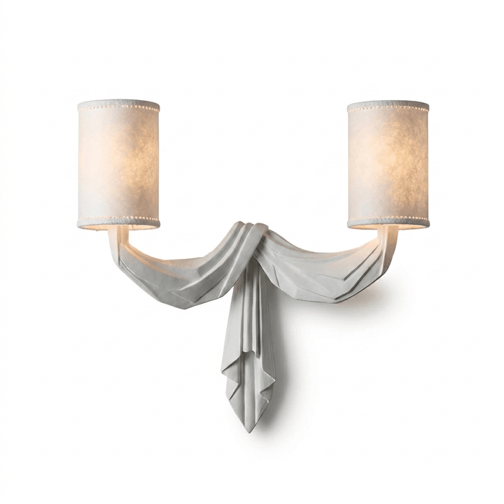 Teatro Draped Double Wall Sconce - Vakkerlight