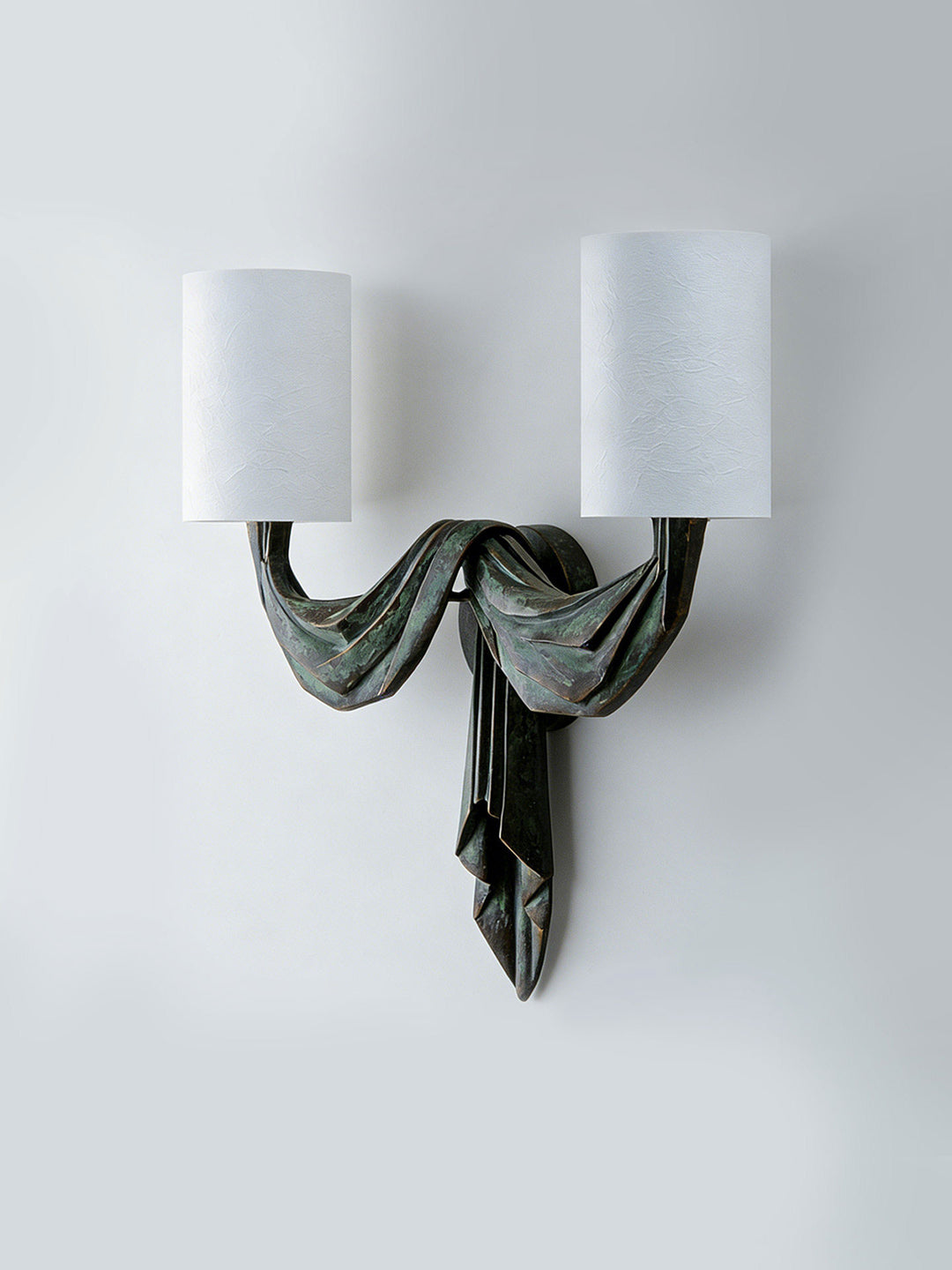 Teatro Draped Double Wall Sconce - Vakkerlight