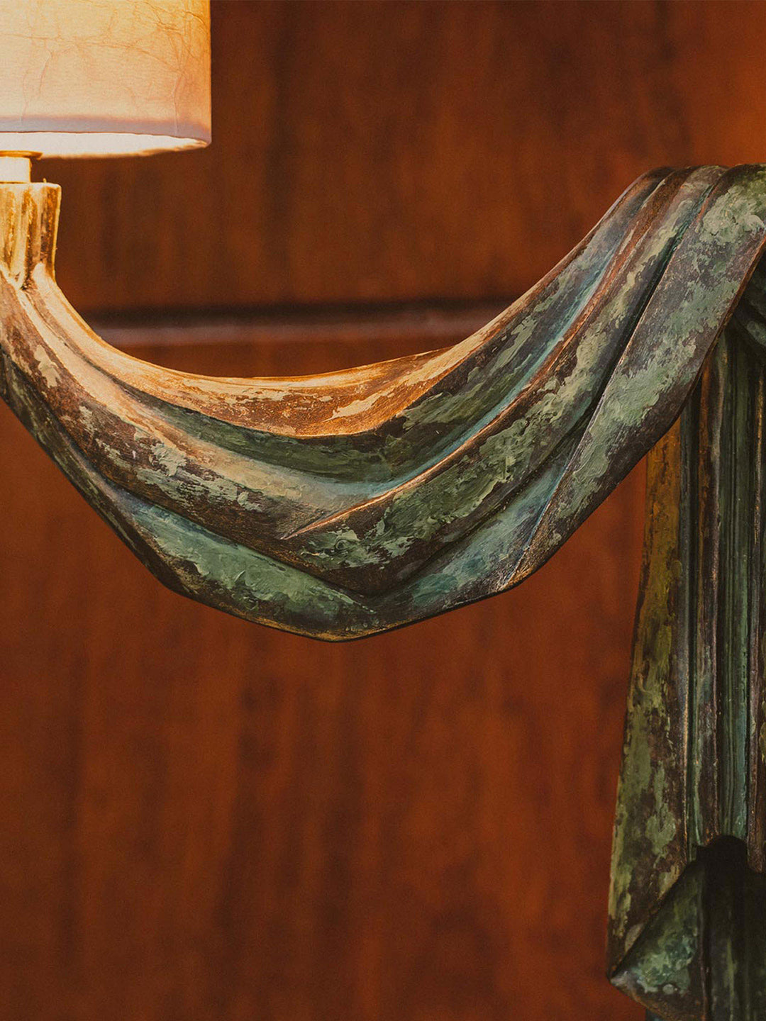 Teatro Draped Double Wall Sconce - Vakkerlight