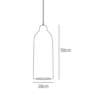 Tega Pendant light — Dimension drawings 1