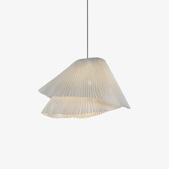 Stainless Steel Pleated Pendant Lamp - Vakkerlight