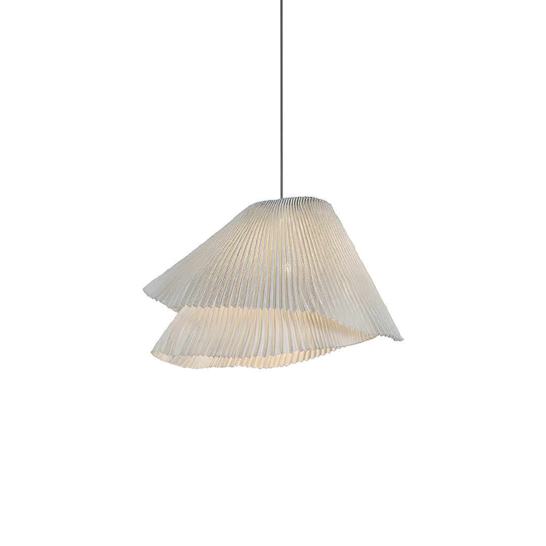 Stainless Steel Pleated Pendant Lamp - Vakkerlight