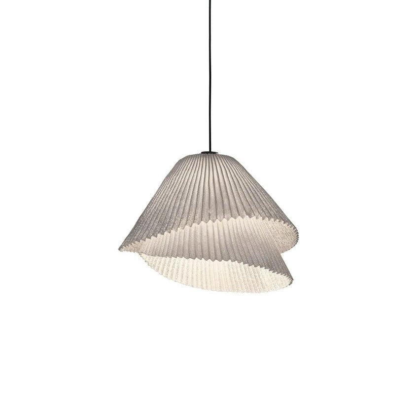 Stainless Steel Pleated Pendant Lamp - Vakkerlight