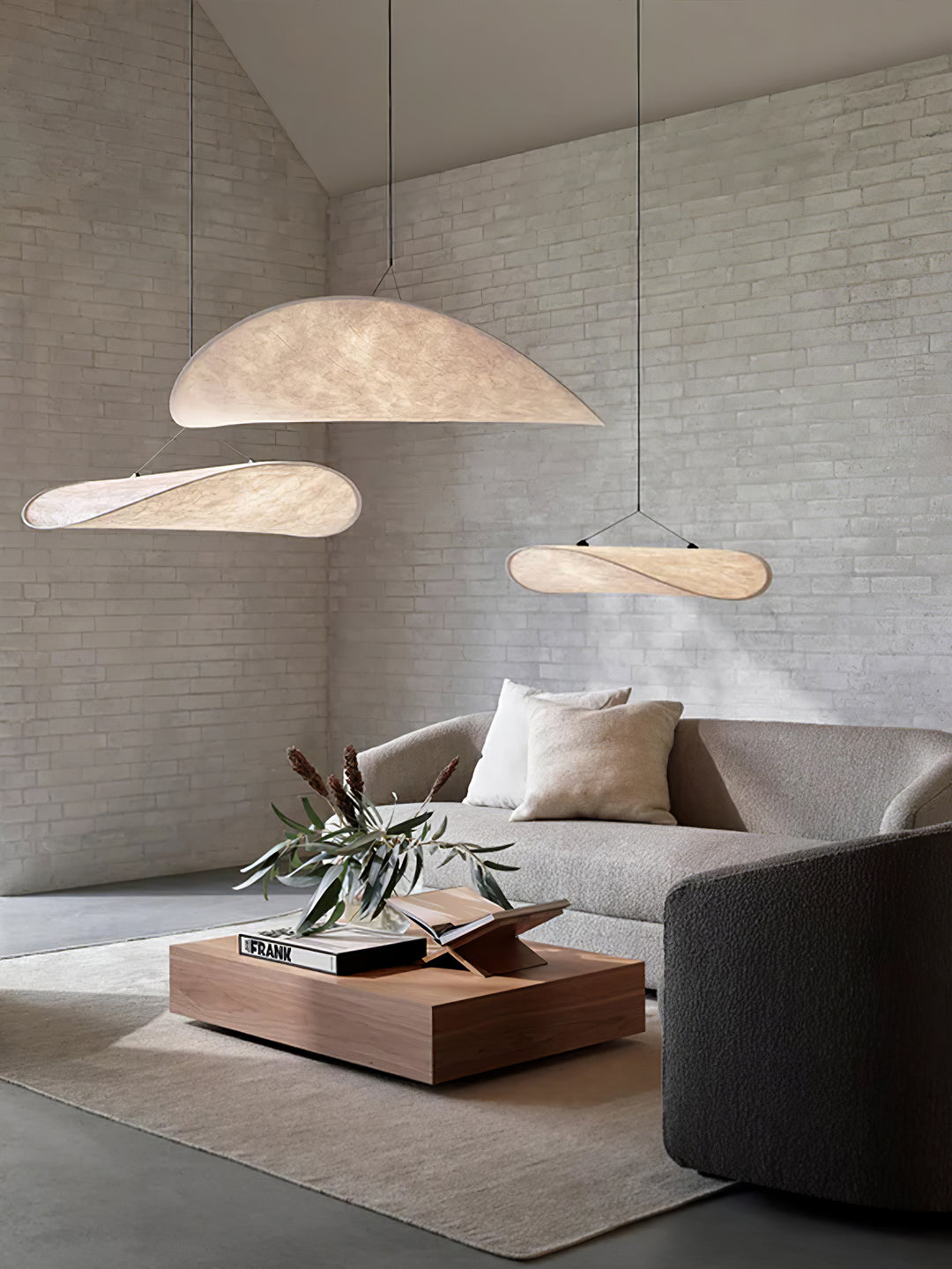 Tense Tyvek Pendant Lamp