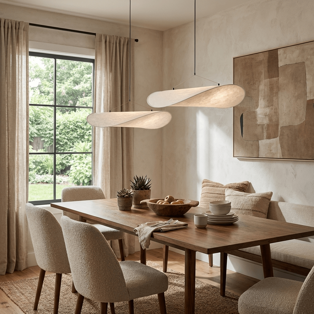 Bubble lamps in commercial space