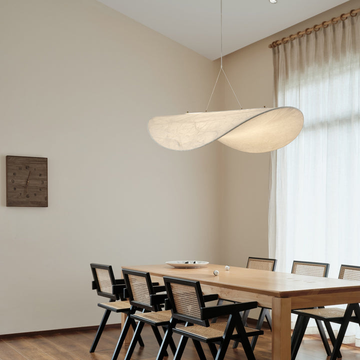 Tense Silk Pendant Light - Vakkerlight