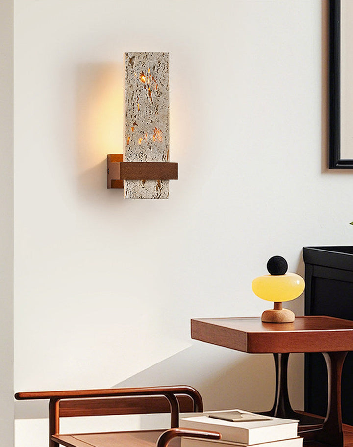 Terra Travertine Wall Light