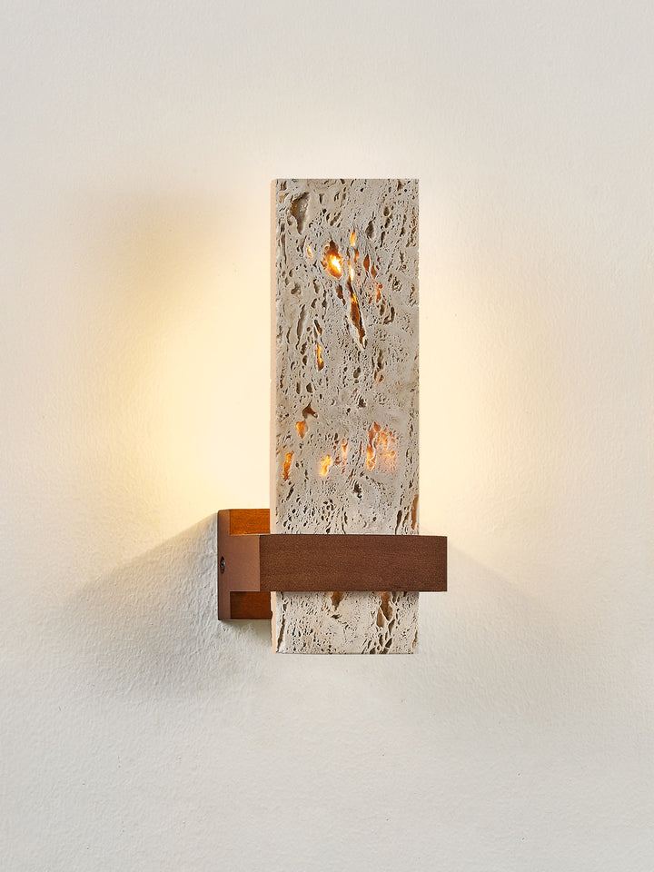 Terra Travertine Wall Light