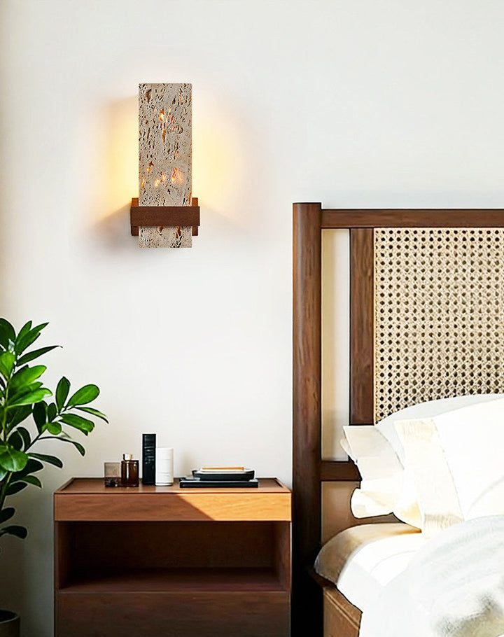 Terra Travertine Wall Light