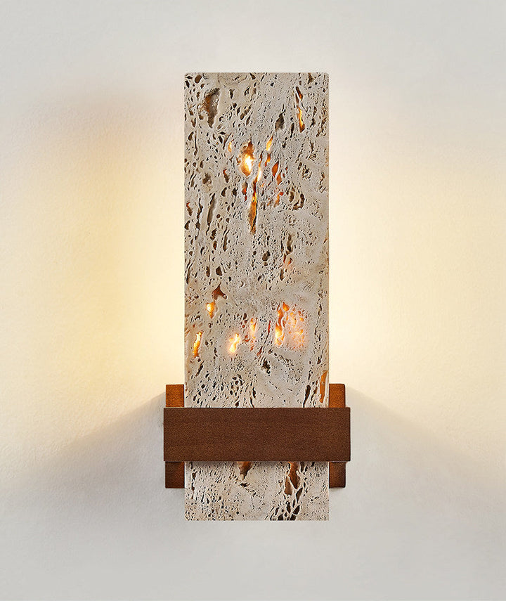 Terra Travertine Wall Light
