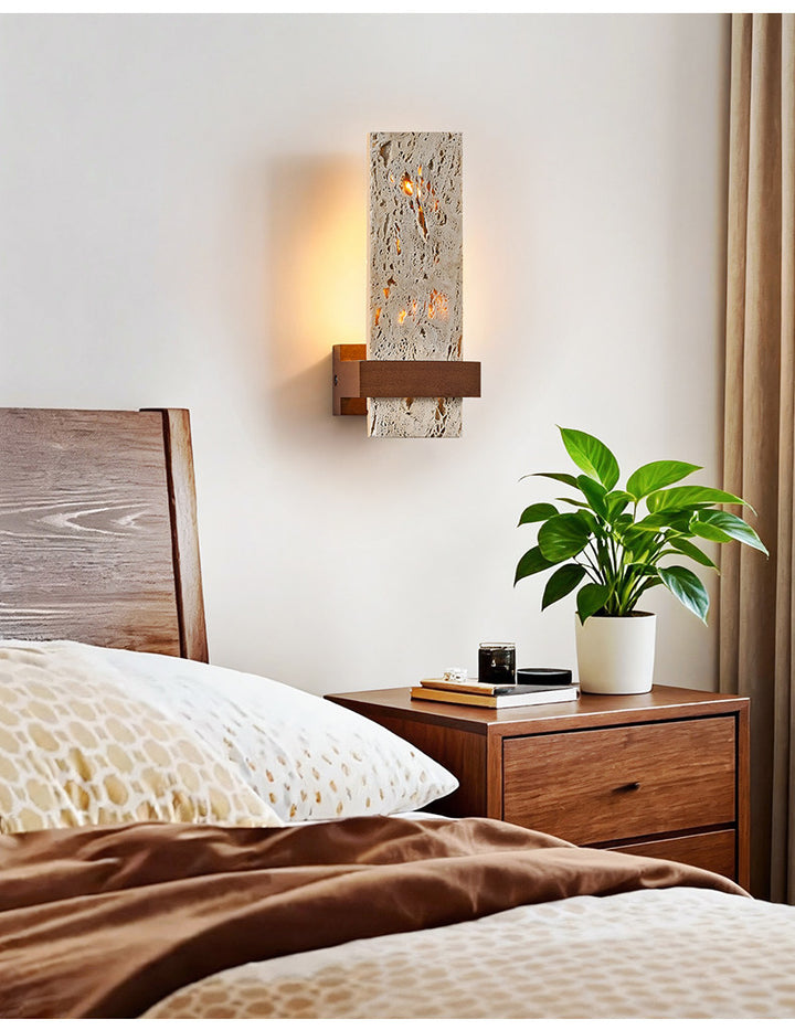 Terra Travertine Wall Light