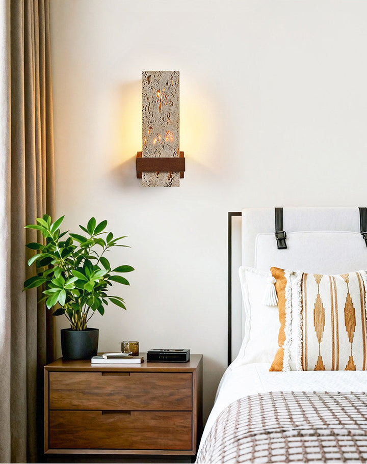 Terra Travertine Wall Light