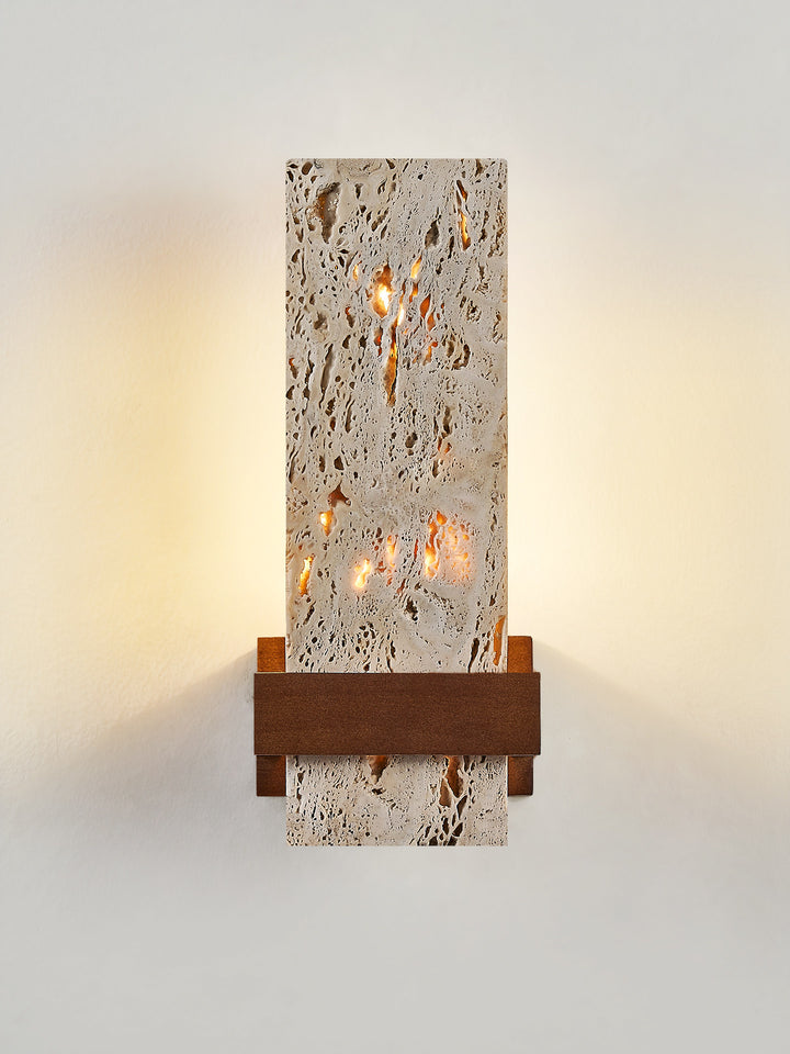 Terra Travertine Wall Light