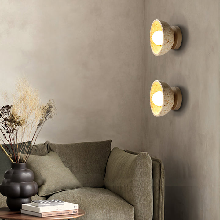 Terra Bowl Wall Lamp