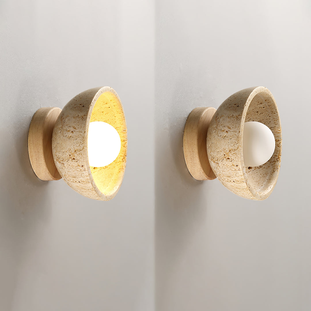 Terra Bowl Wall Lamp