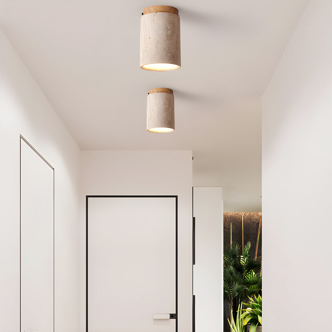 Terra Cylinder Ceiling Light