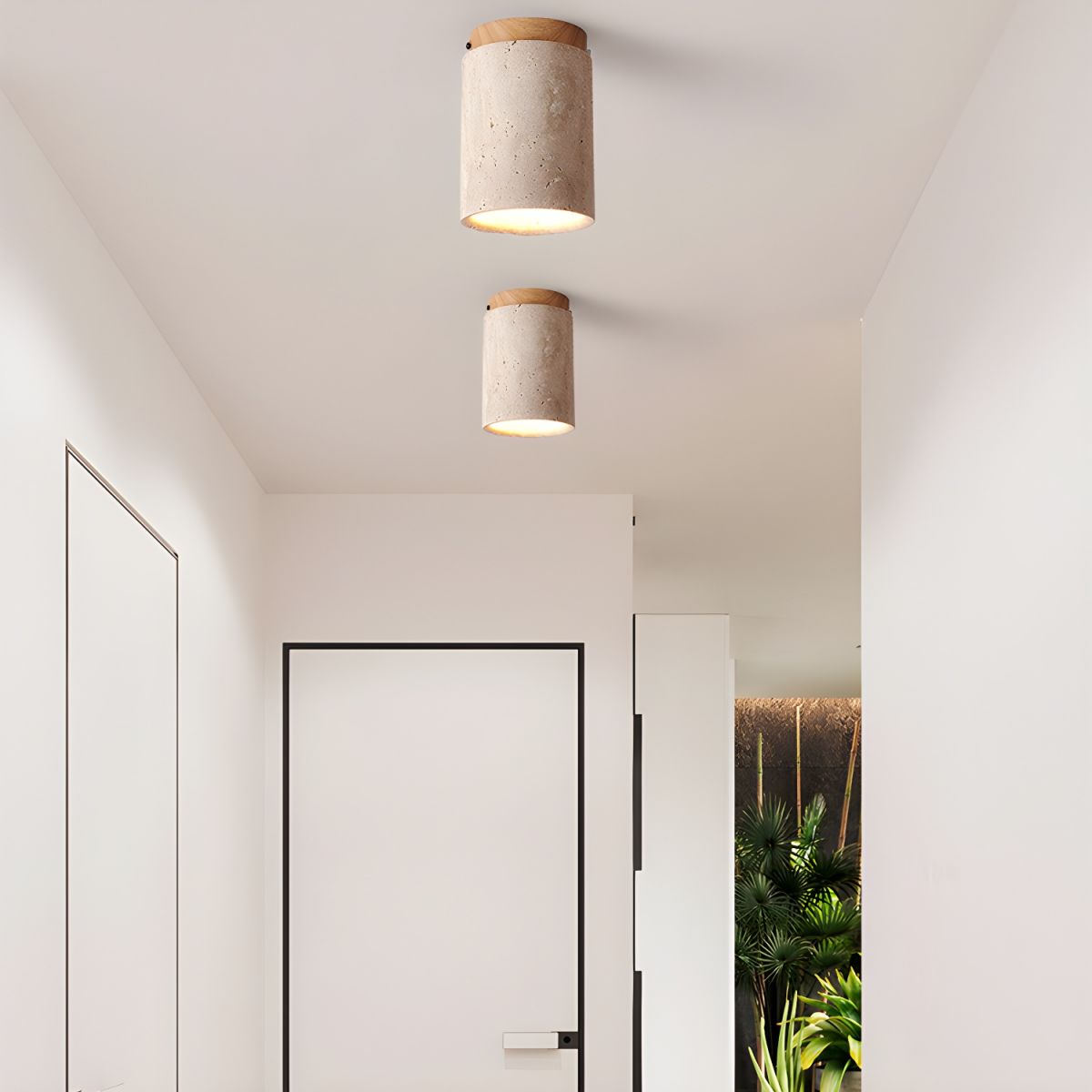 Terra Cylinder Ceiling Light