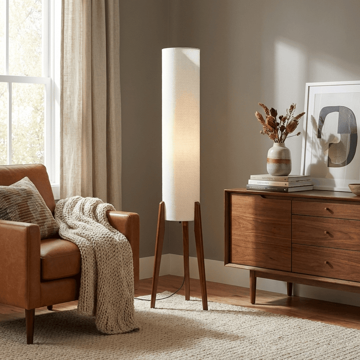 Terra Ink Column Floor Lamp - Vakkerlight