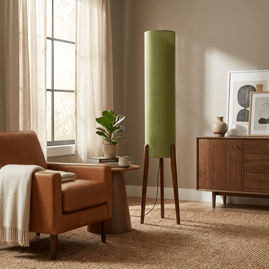 Terra Ink Column Floor Lamp - Vakkerlight