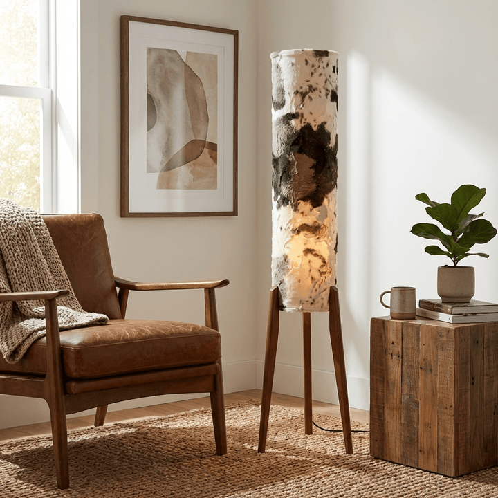 Terra Ink Column Floor Lamp - Vakkerlight