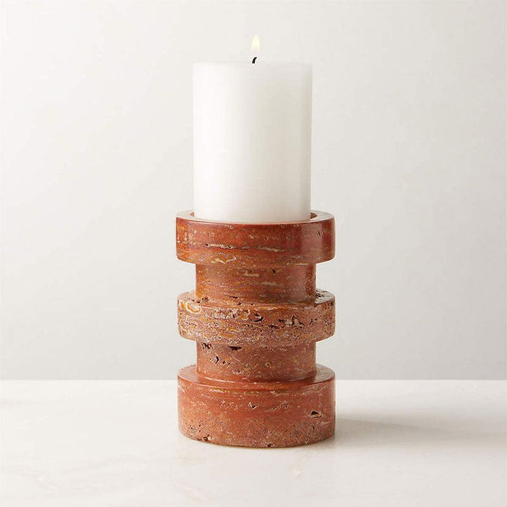 Terrace Stone Candle Holder - Vakkerlight