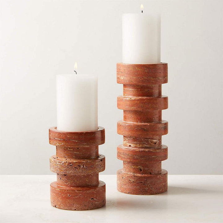 Terrace Stone Candle Holder - Vakkerlight