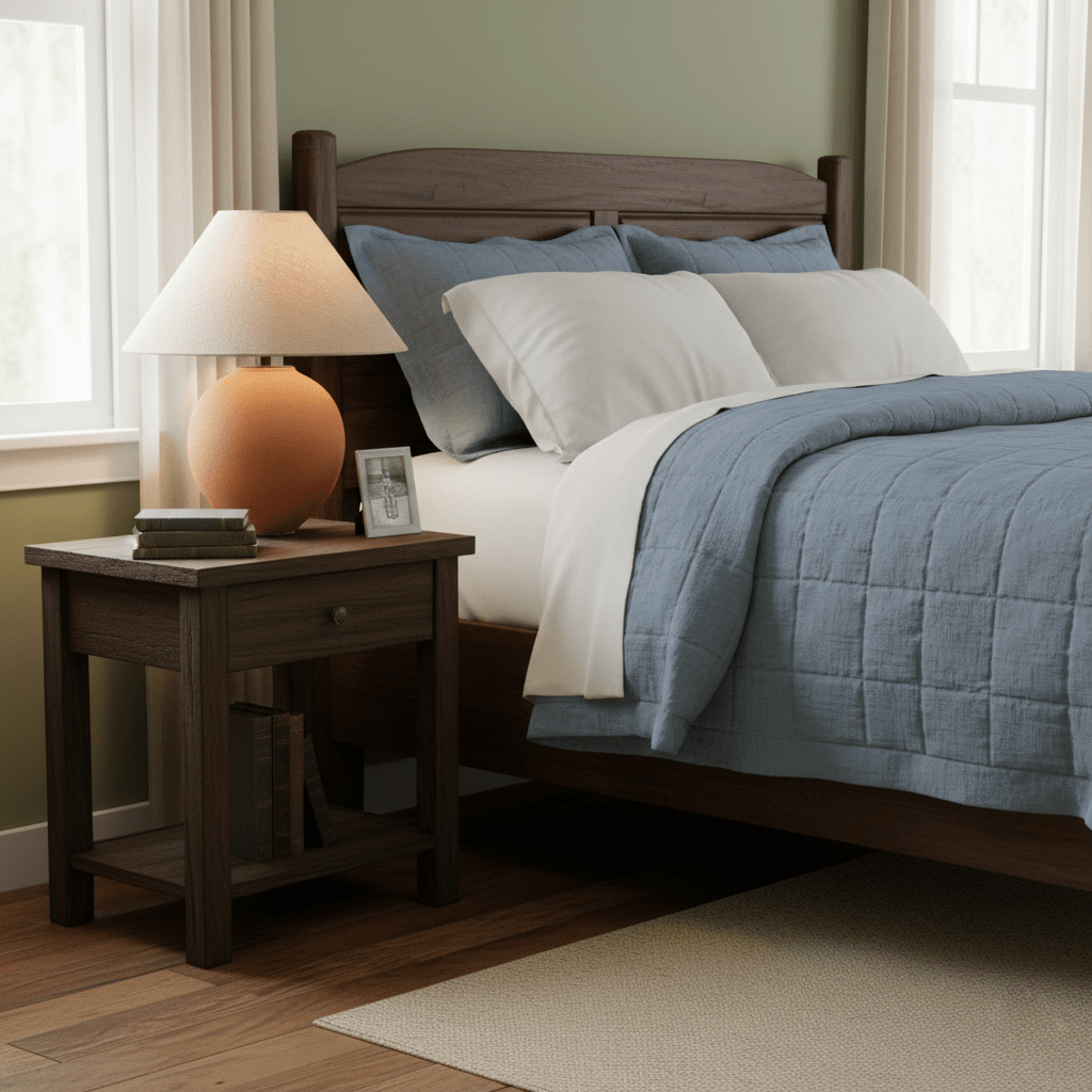 Terracotta Hued Ceramic Table Lamp - Vakkerlight