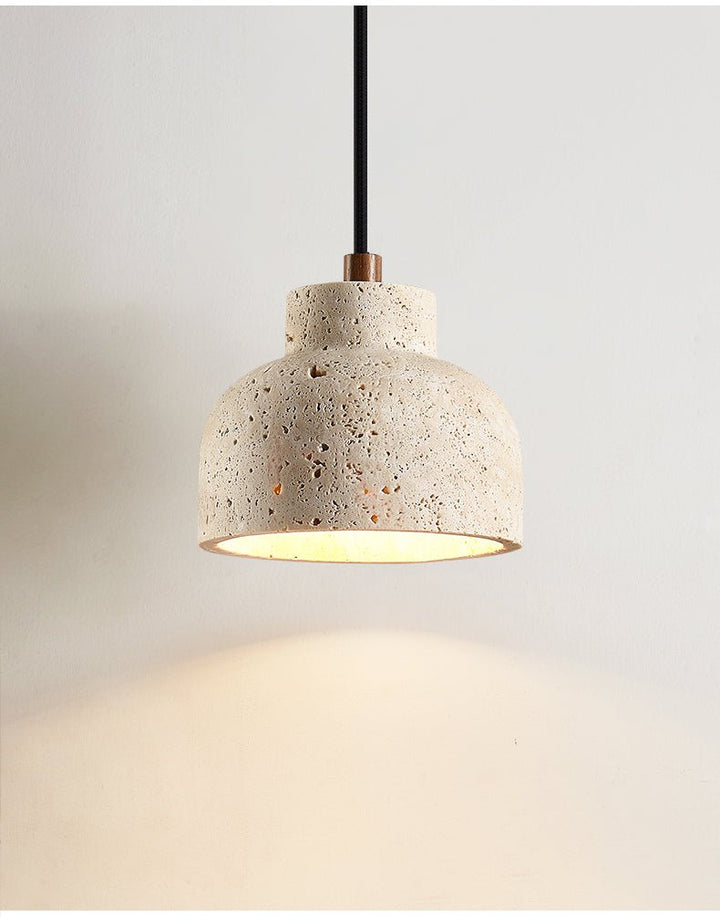 Travertine Bell Pendant Lamp - Vakkerlight