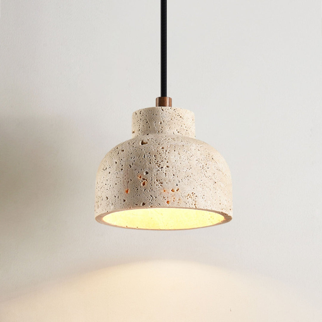 Travertine Bell Pendant Lamp - Vakkerlight