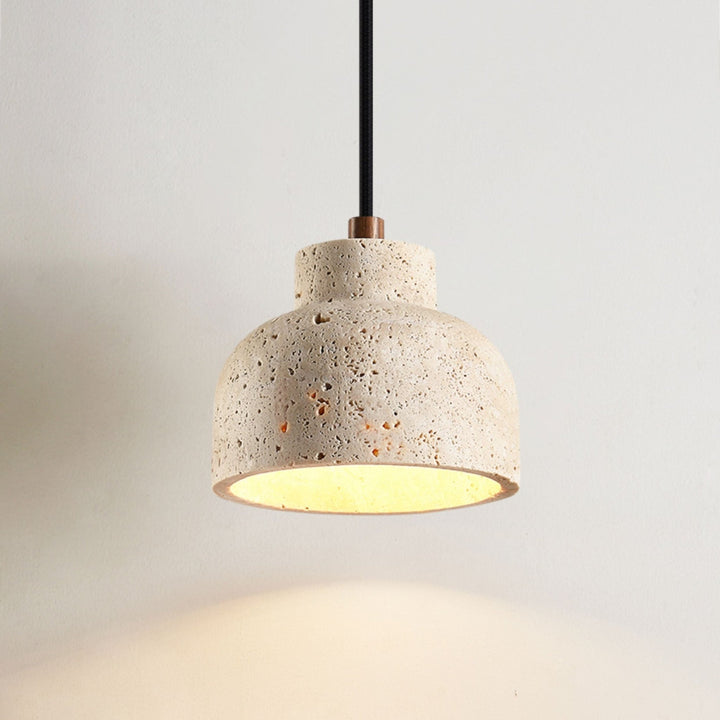 Travertine Bell Pendant Lamp - Vakkerlight