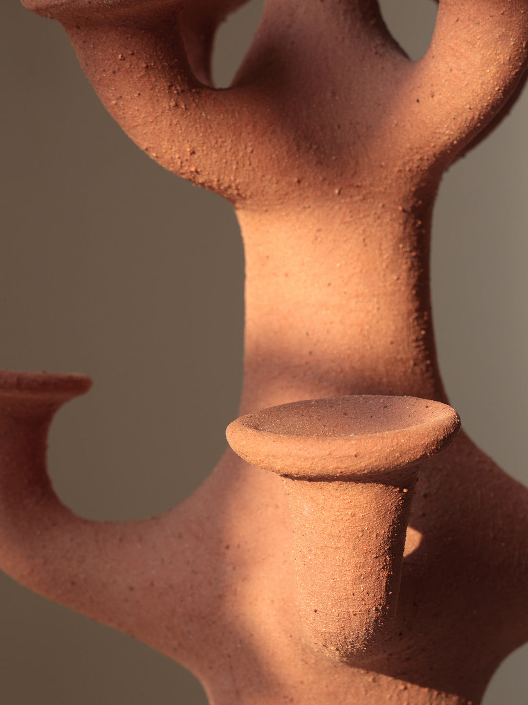 Terracotta Tree Candelabra - Vakkerlight
