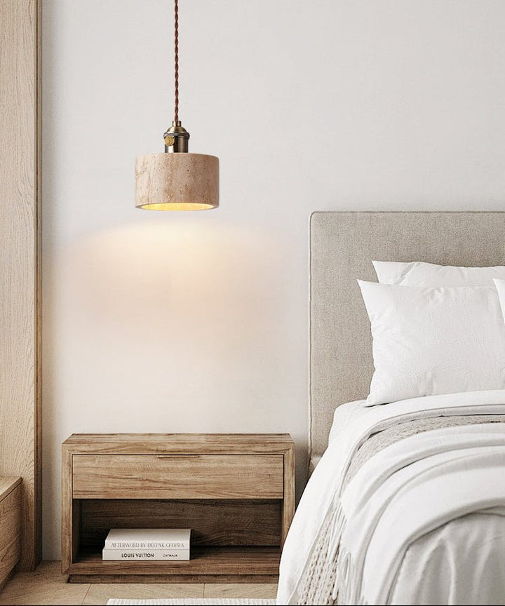 Terraform Travertine Pendant Light - Vakkerlight