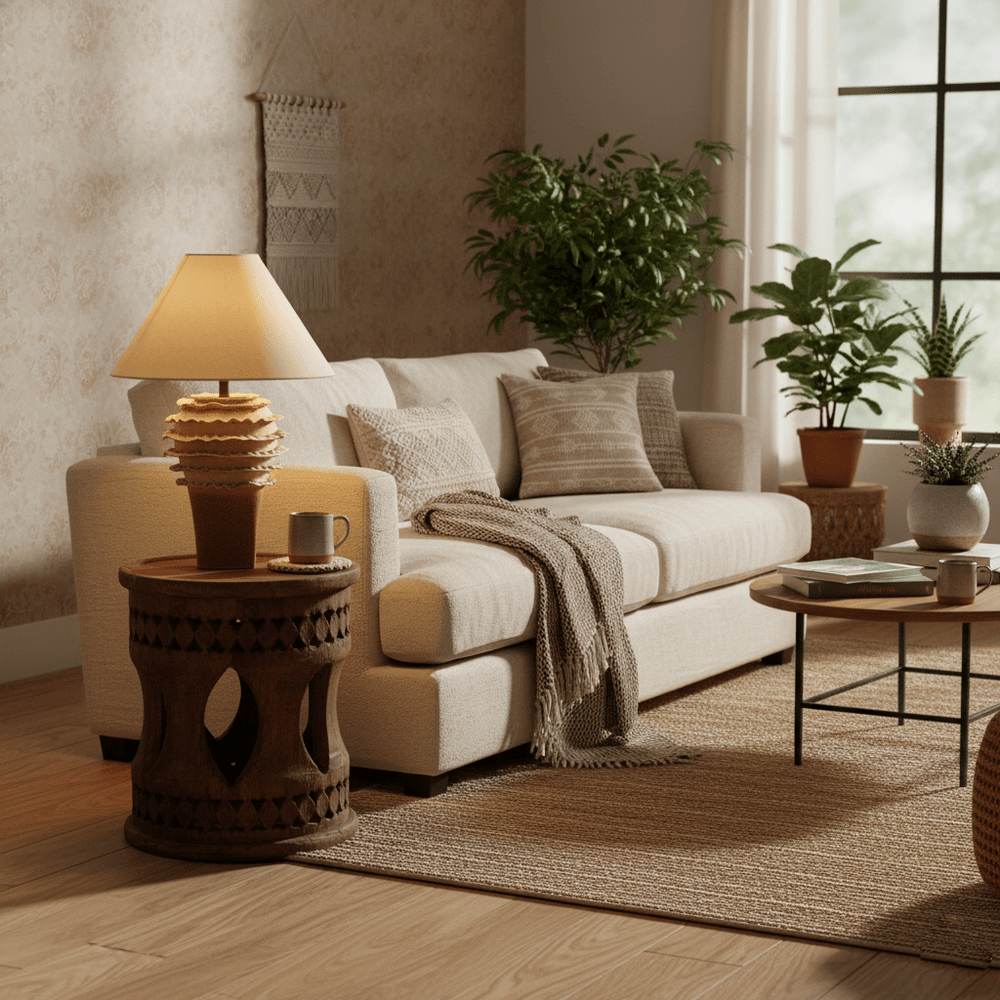 Terrana Ceramic Table Lamp - Vakkerlight