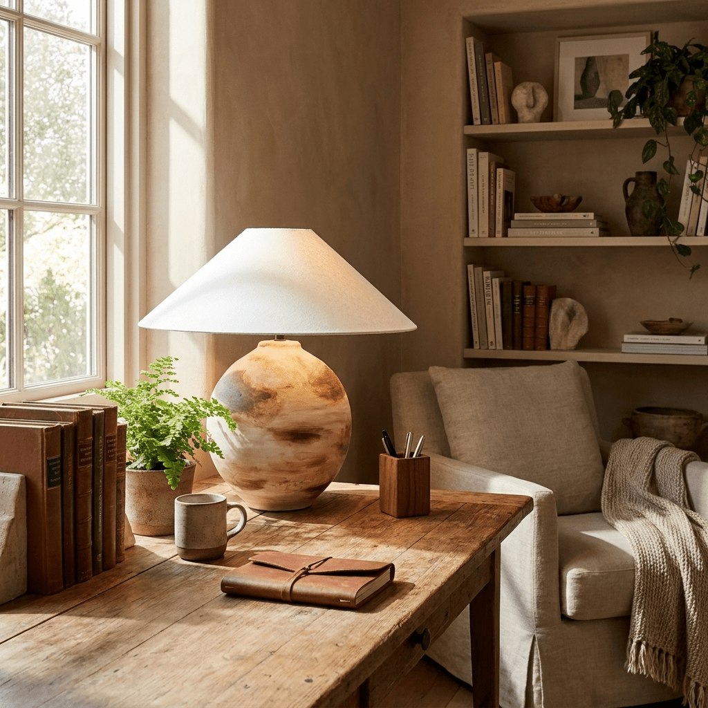 Terrano Ceramic Table Lamp - Vakkerlight