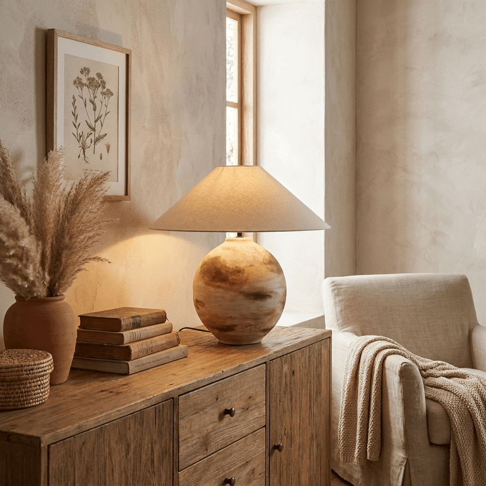 Terrano Ceramic Table Lamp - Vakkerlight