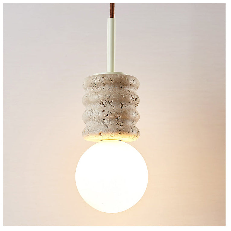 Terrava Stone Pendant Light