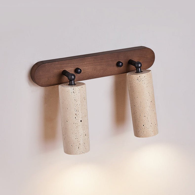 Travertine Triple Spotlight Wall Lamp - Vakkerlight