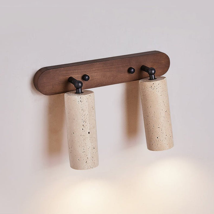 Travertine Triple Spotlight Wall Lamp - Vakkerlight