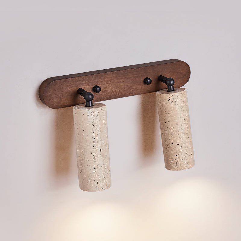 Travertine Triple Spotlight Wall Lamp - Vakkerlight