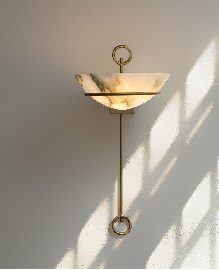 Tether Alabaster Wall Light - Vakkerlight