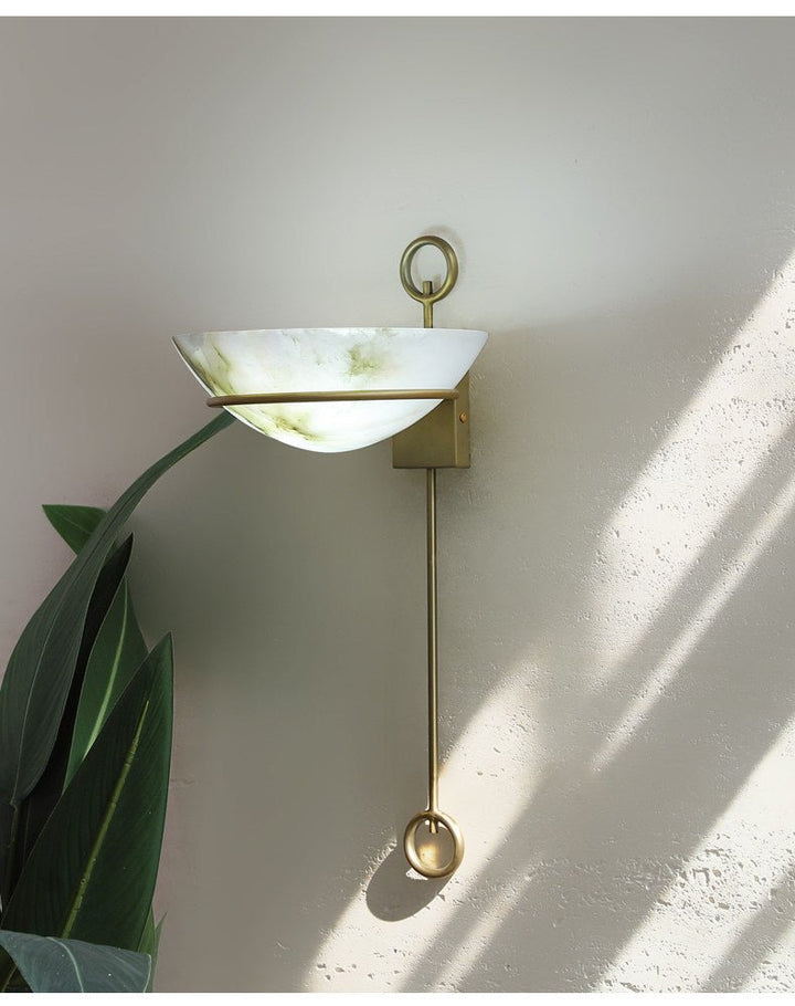 Tether Alabaster Wall Light - Vakkerlight