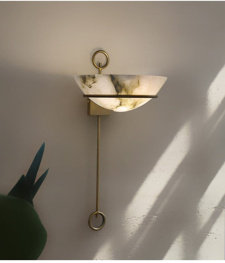 Tether Alabaster Wall Light - Vakkerlight