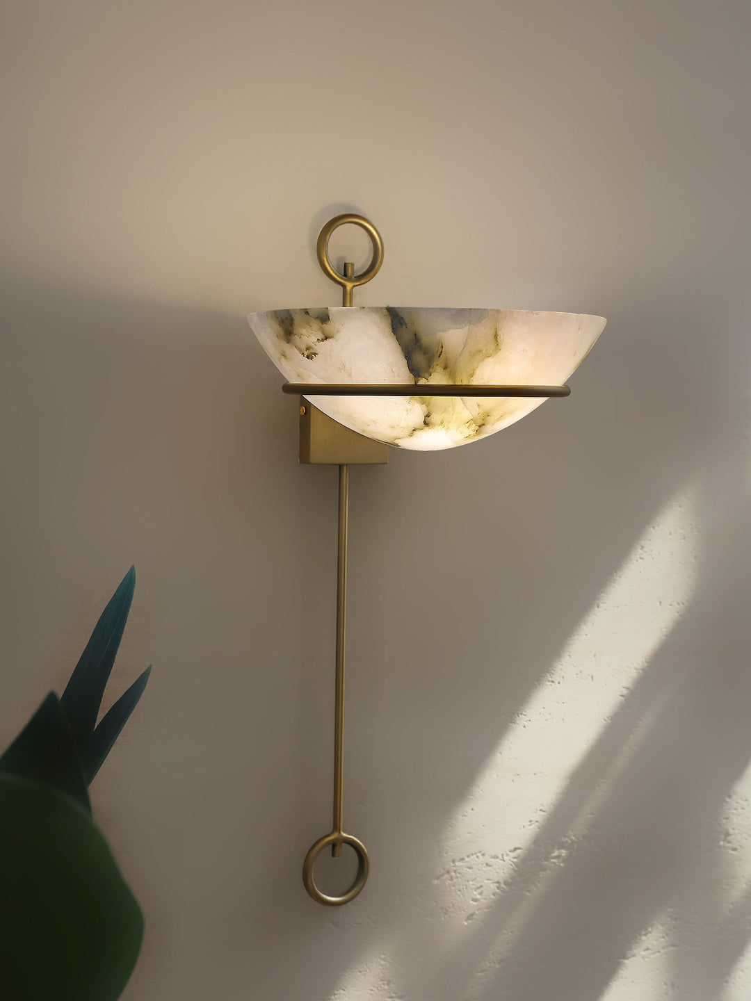 Tether Alabaster Wall Light - Vakkerlight