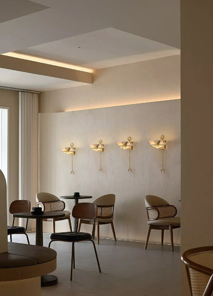 Tether Alabaster Wall Light - Vakkerlight