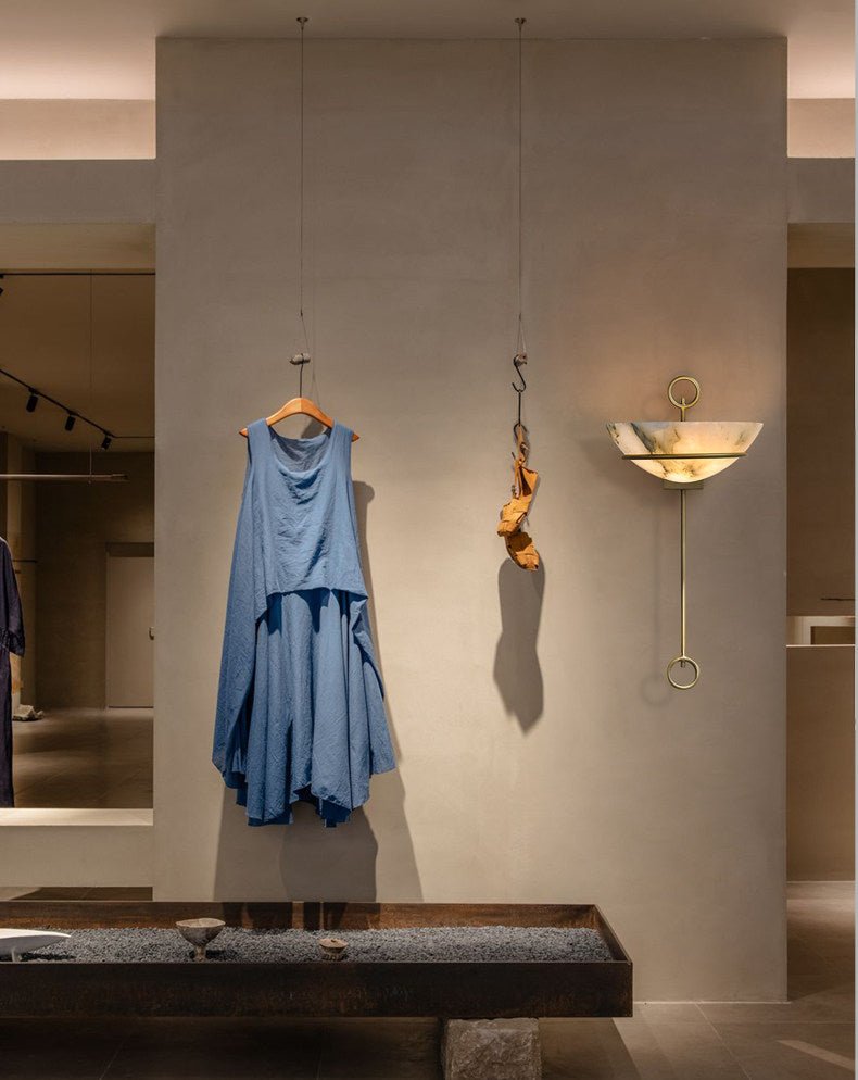 Tether Alabaster Wall Light - Vakkerlight