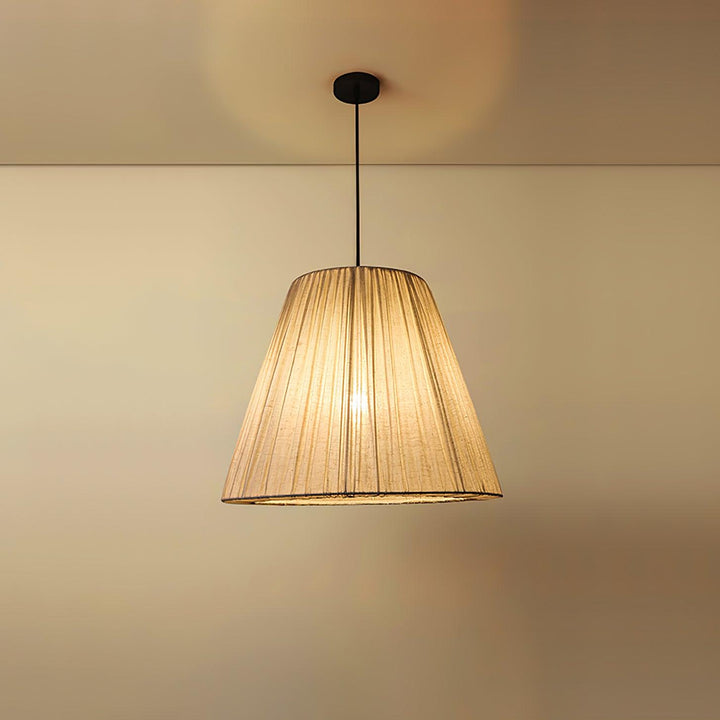 Textile Taper Pendant Lamp - Vakkerlight