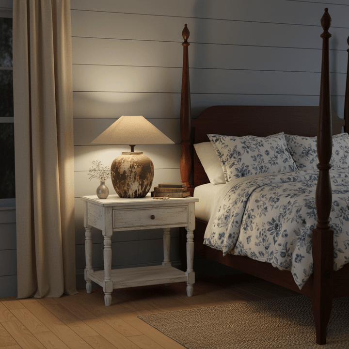 Textured Ceramic Jar Table Lamp - Vakkerlight