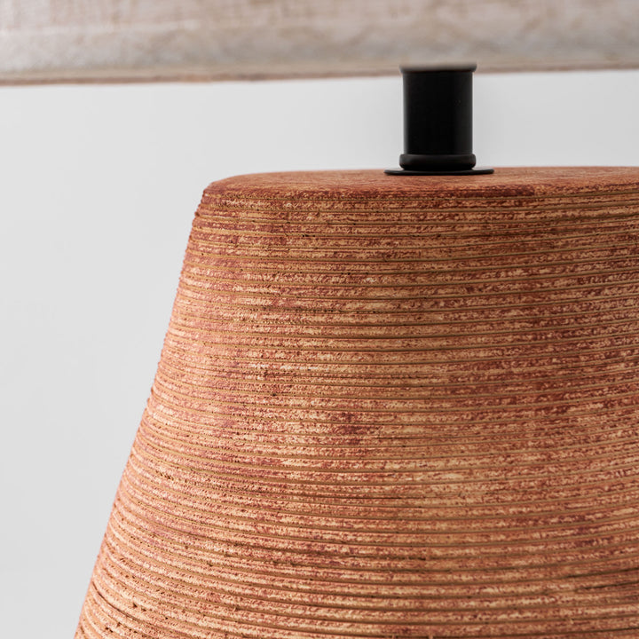 Lampada da Tavolo Terracotta Texture