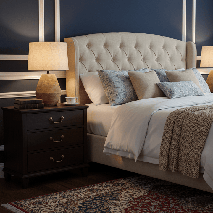 Textured Terracotta Toned Table Lamp - Vakkerlight