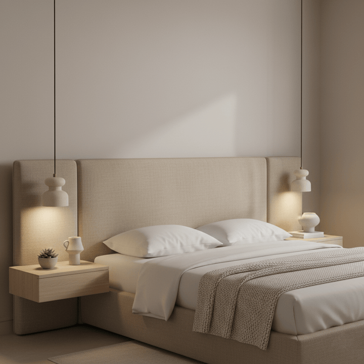 Textured Travertine Gourd Pendant Light - Vakkerlight